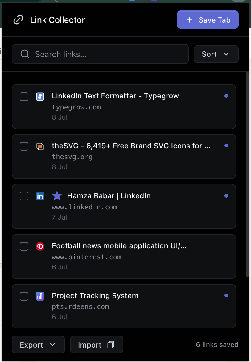How I Built a Chrome Extension to Organize Browser Links Without the Clutter