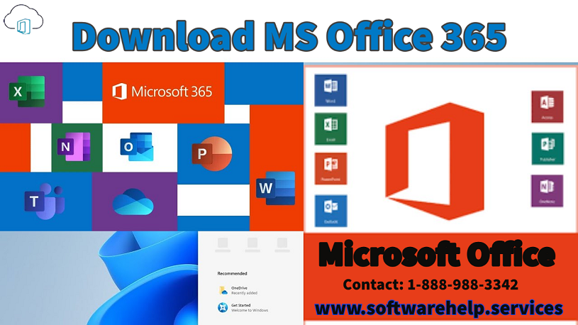 Information provide about download MS office 365 personal