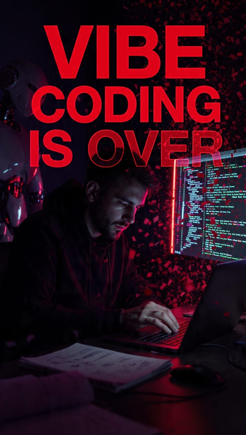 # *Vibe Coding is a Dead End*