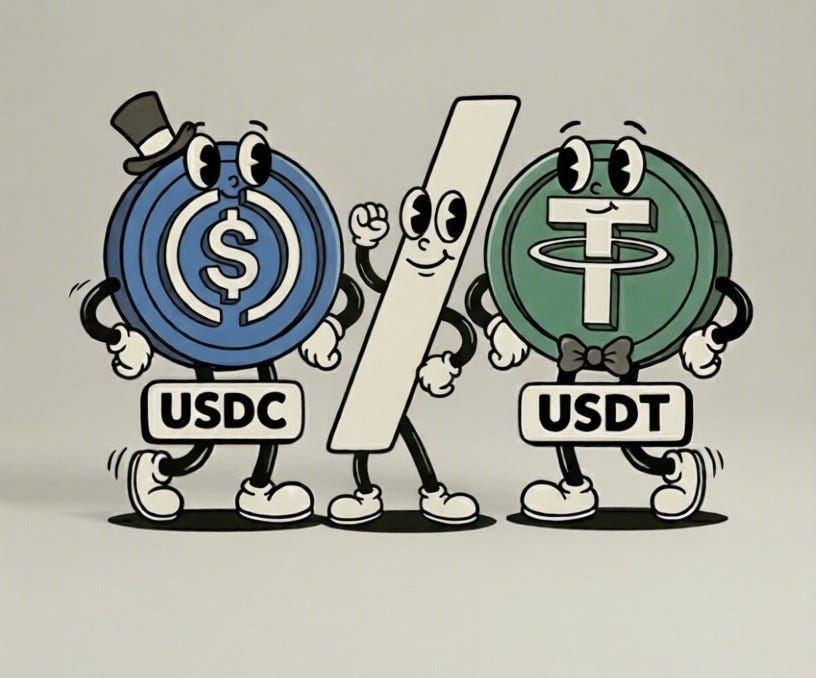 I Thought “USDC and USDT” Were Identical.