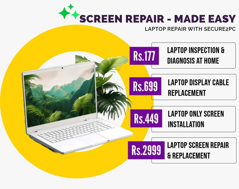 laptop screen repair cost