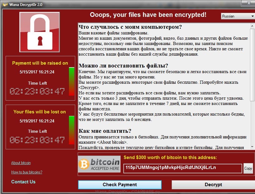 Ransomware-WannaCry