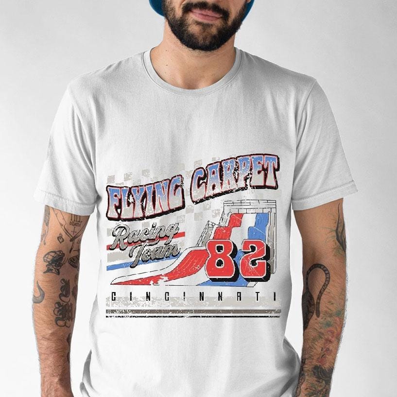 Flying Carpet Racing Team ’82 Cincinnati Shirt