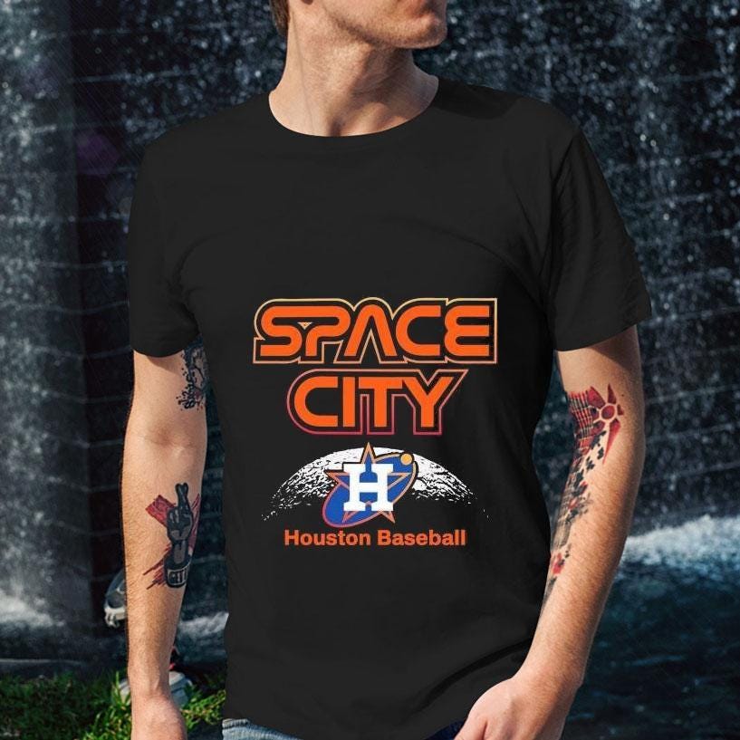 Top Space City Houston Astros Baseball Mlb Retro 2024 Shirt