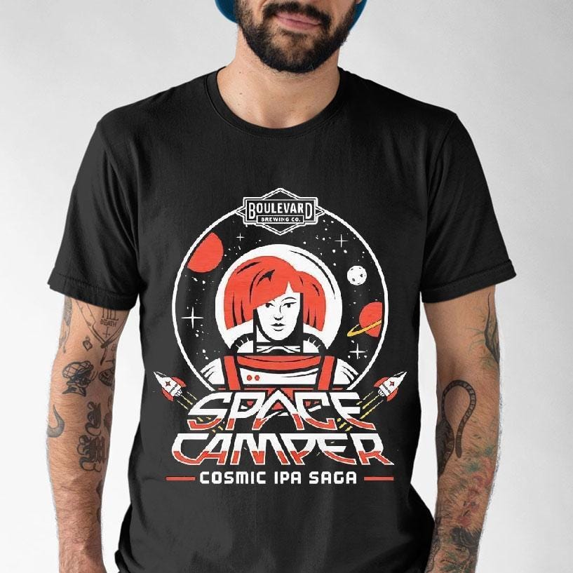 Boulevard Space Camper Cosmic Ipa Saga Shirt