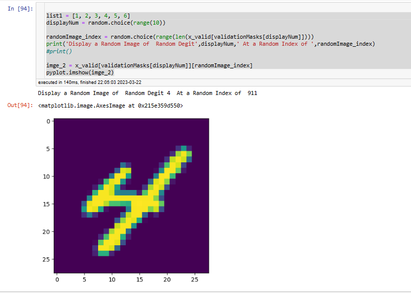 As we have Validation Data for each class, using validation Masks[4] , visualizing the one of the image in validation subset for hand written ‘4’