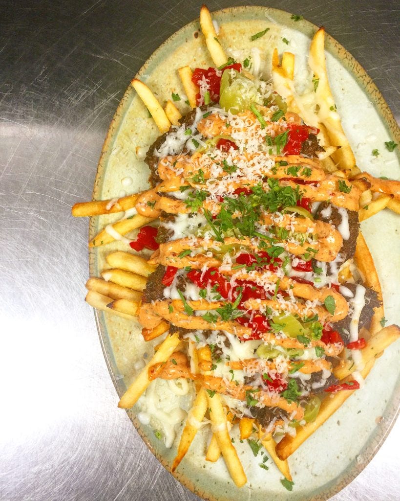 Chef Nick Nappi Fries from Bar One