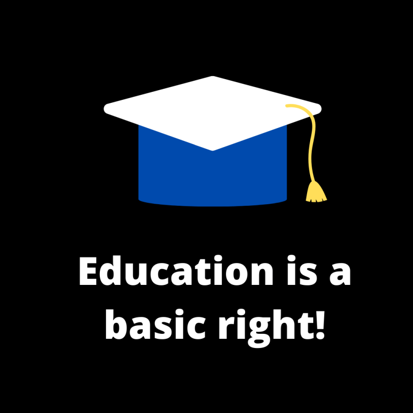 Education is a basic right