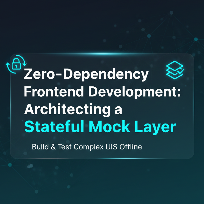 Zero-Dependency Frontend Development: Architecting a Stateful Mock Layer