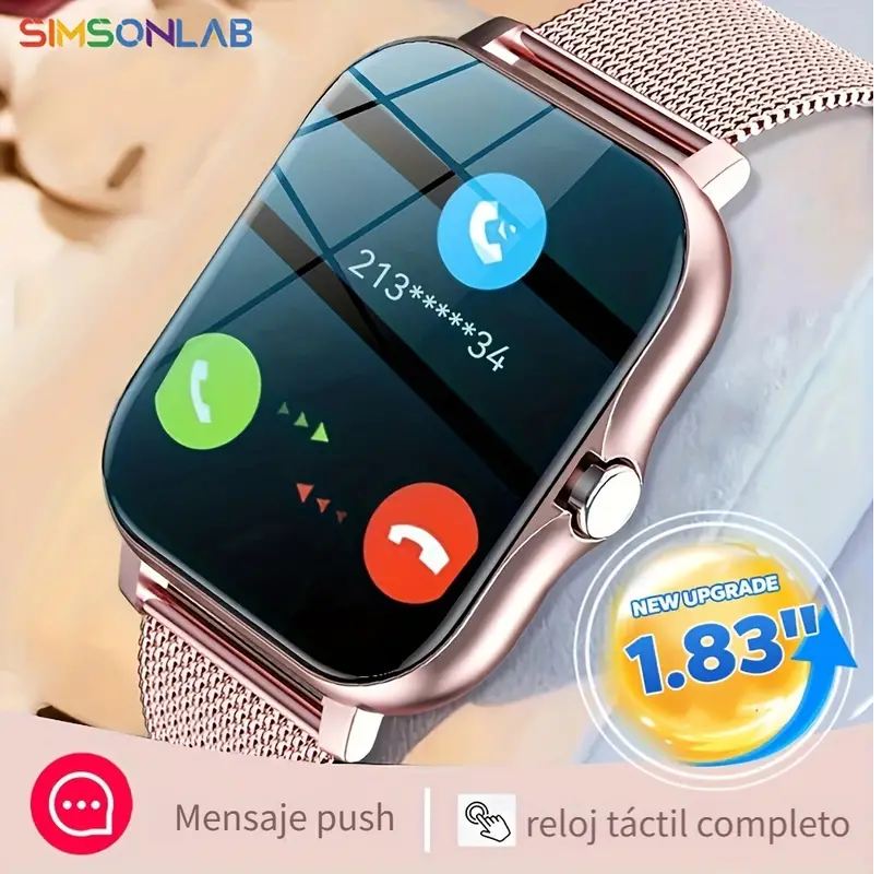 ¡Tu smartwatch ideal para un estilo de vida activo y conectado!