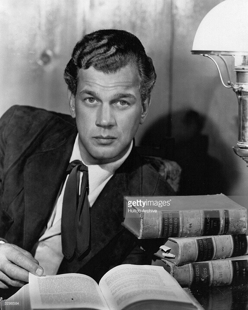 Joseph Cotten portrait