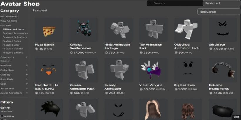 Where to use Roblox Robux - online shop