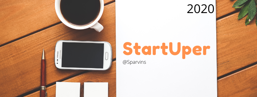 Startuper 2020 by Sparvins