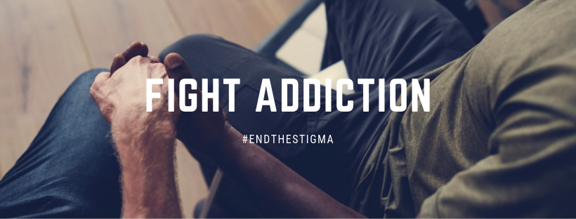 #FightTheStigma Fight Addiction banner