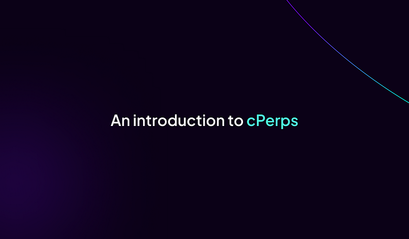 An introduction to cPerps