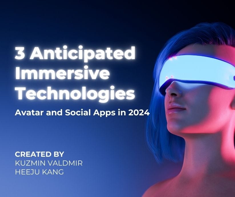 avatar,socialapp,immersive_technologies, CES2024