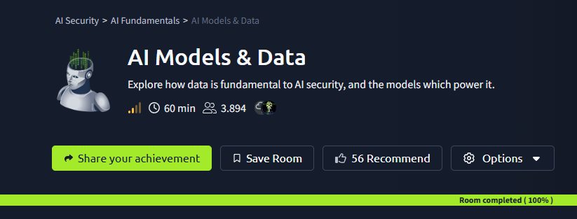 AI Models & Data (THM) Tryhackme Walkthrough