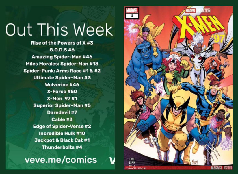 VeVe Comics: New This Week — https://veve.me/comics#new-this-week