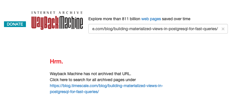 Way Back Machine has no record of those study links provided by ChatGPT