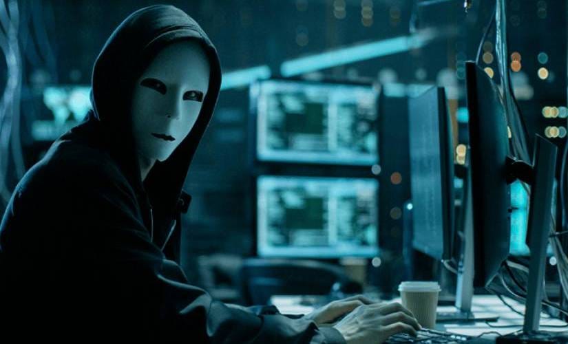 An anonymous hacker
