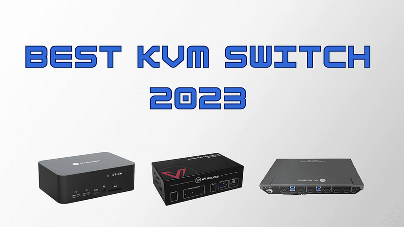 USB-C KVM Switch: Control Your Work Laptop and Home Desktop