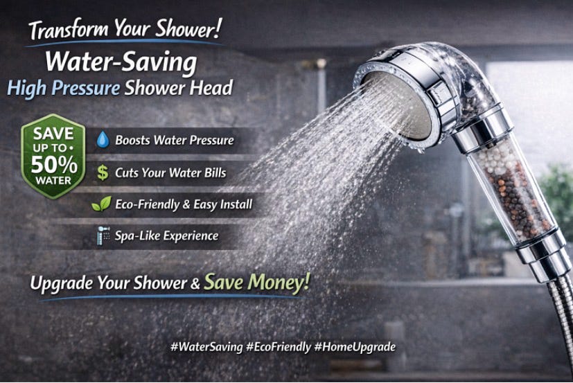 How Can a Water-Saving High Pressure Shower Head Transform Your Daily Shower Experience2026?