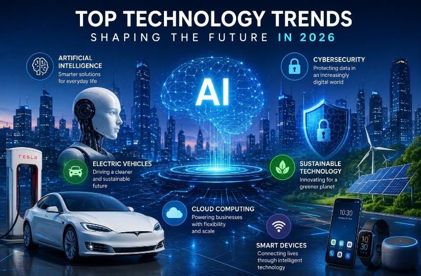 Top Technology Trends Shaping the Future in 2026