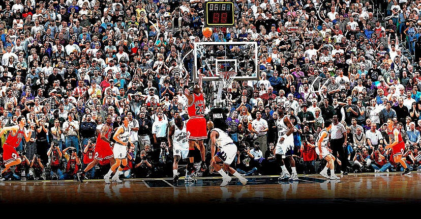 The Last Shot of Michael Jordan