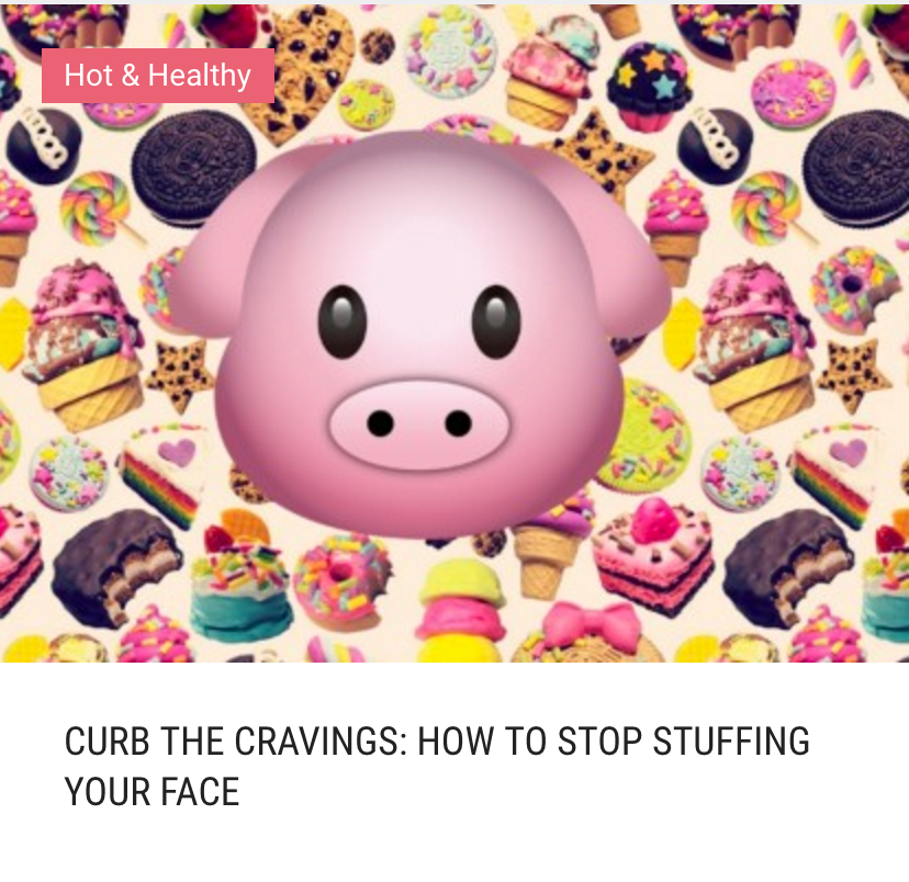 Curb Your Cravings: How To Stop Stuffing Your Face