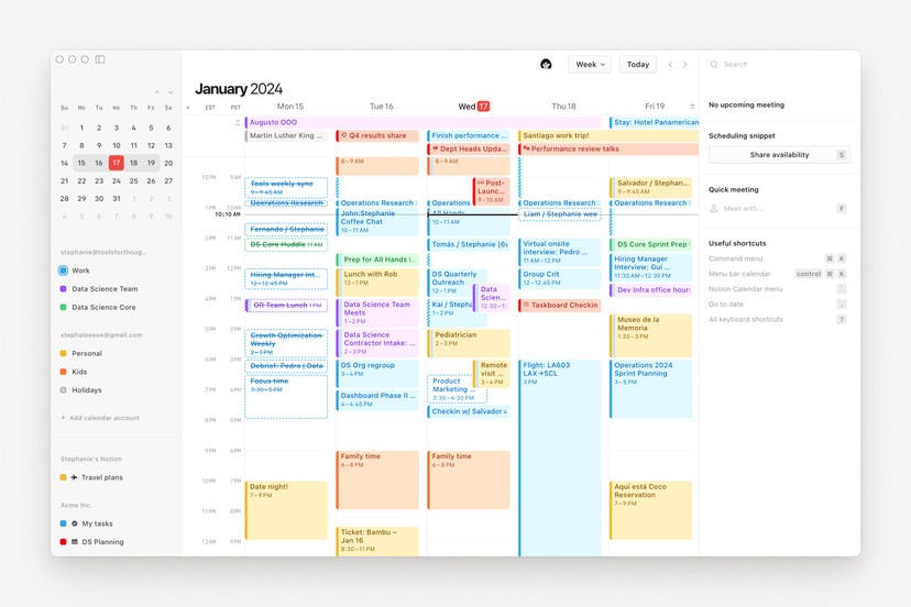 Notion calendar, notion time blocking, notion team calendar , notion scheduling