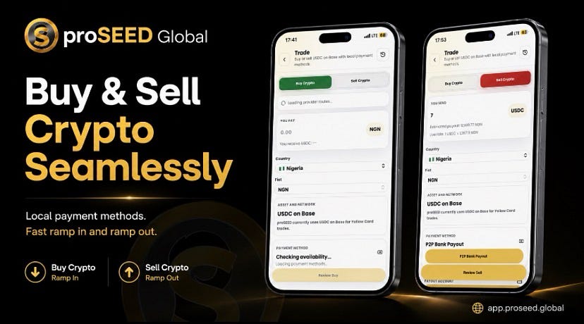 Buy and Sell Crypto with Local Currency on proSEED Global