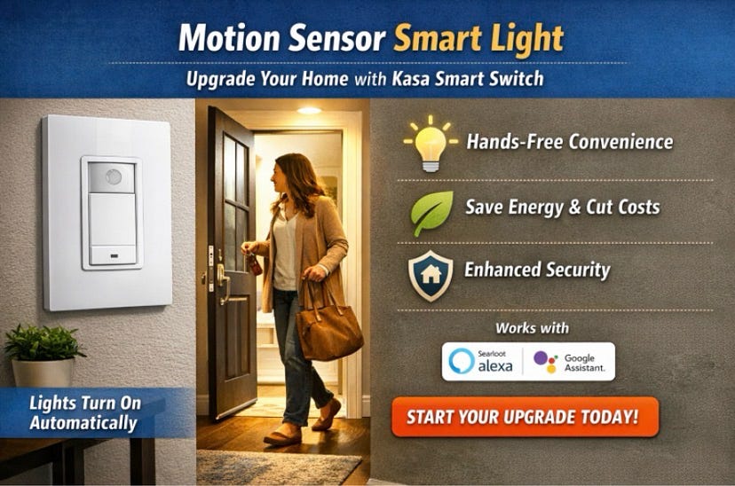 How Can the Kasa Smart Motion Sensor Switch Transform Your Home into a Smarter, Safer Space2026?