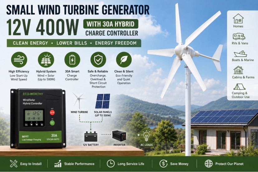 How Can the Small Wind Turbine Generator Transform Your Energy Independence?