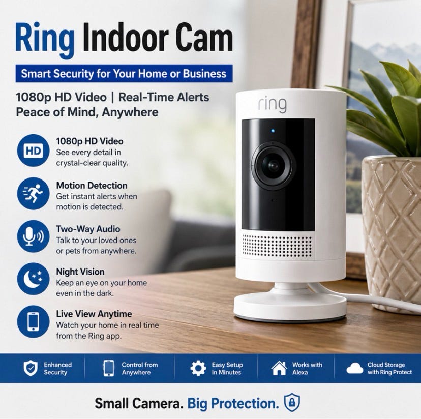 Ring Indoor Cam: 7 Ways It Helps Secure Your Home Fast