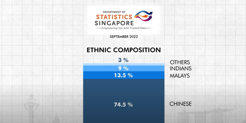 Main Ethnicities in singapore