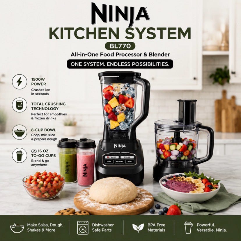 Ninja Kitchen System BL770 7 Ways It Transforms Your Kitchen