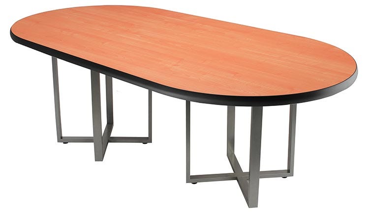 6&#39; Racetrack Conference Table by Special T