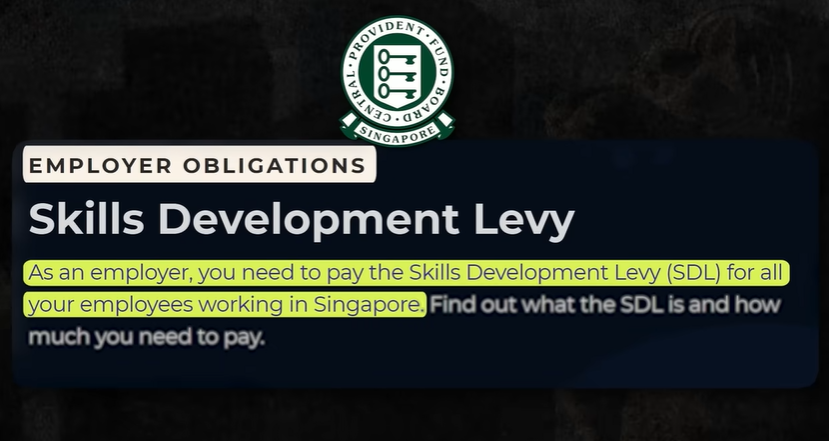 Skill Development Levy In Singapore