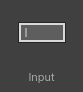 Input element.