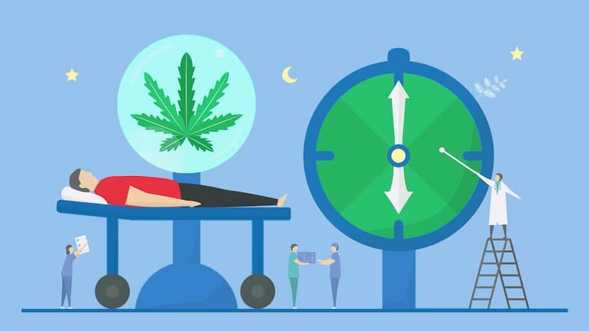 Researchers studying cannabis for sleep.