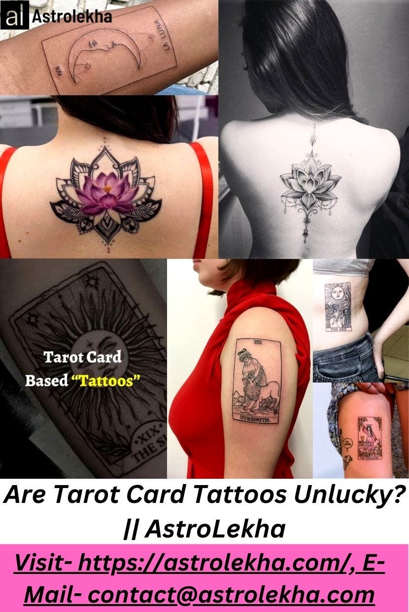 tarot card tattoo