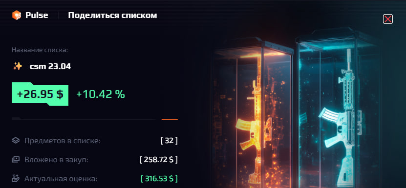 Steam Trading Diary #1. New Purchase and Results from the Second Account