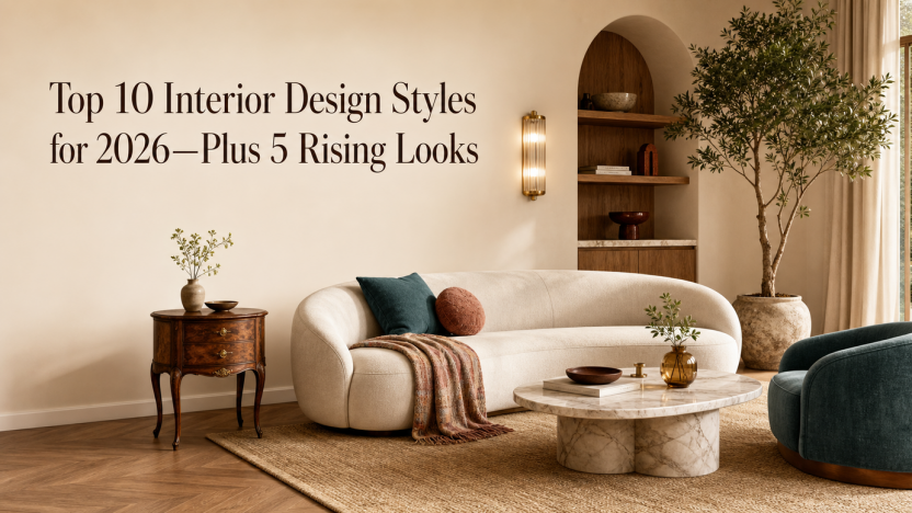 Interior Design After the Beige Era: 15 Trendy Styles You Should Know Interior Design After the Beige Era: 15 Trendy Styles You Should Know