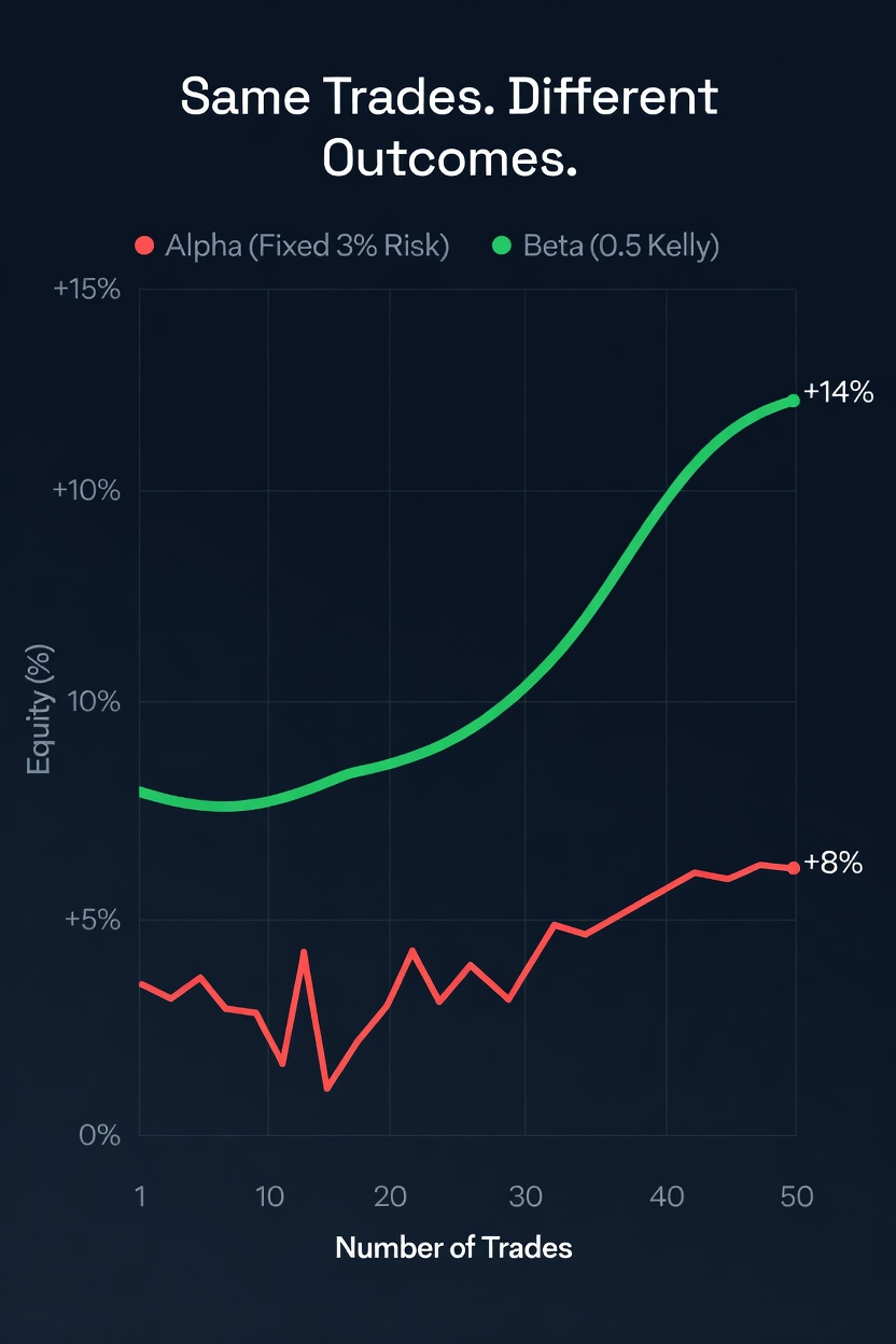 Got a Positive Expectancy Strategy? Stop Using Fixed Risk — Use Half Kelly