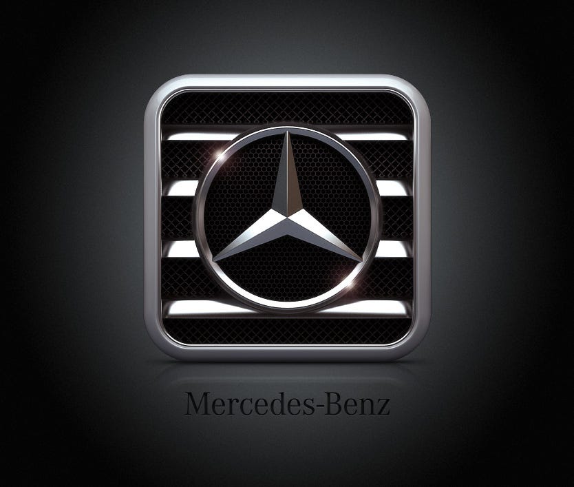 Mercedes app icon by Valery Zanimanski