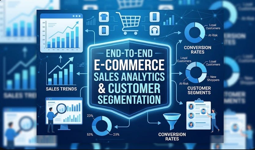 From Raw E-Commerce Data to Actionable Business Insights: An End-to-End Sales Analytics Case Study