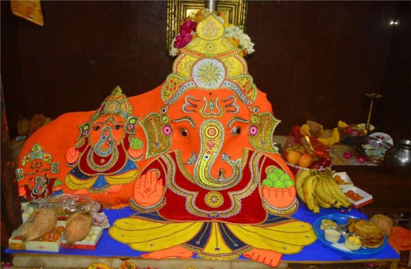 Idol of Chintaman Ganesh Temple