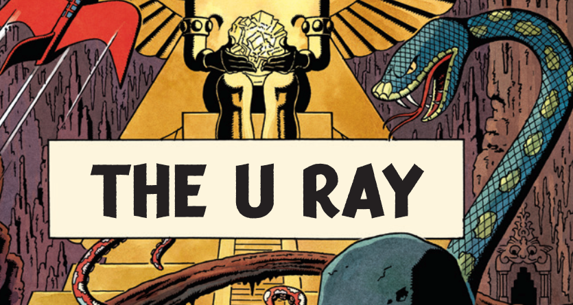 Title for ‘The U Ray’, the book E. P. Jacobs wrote before ‘Blake and Mortimer’