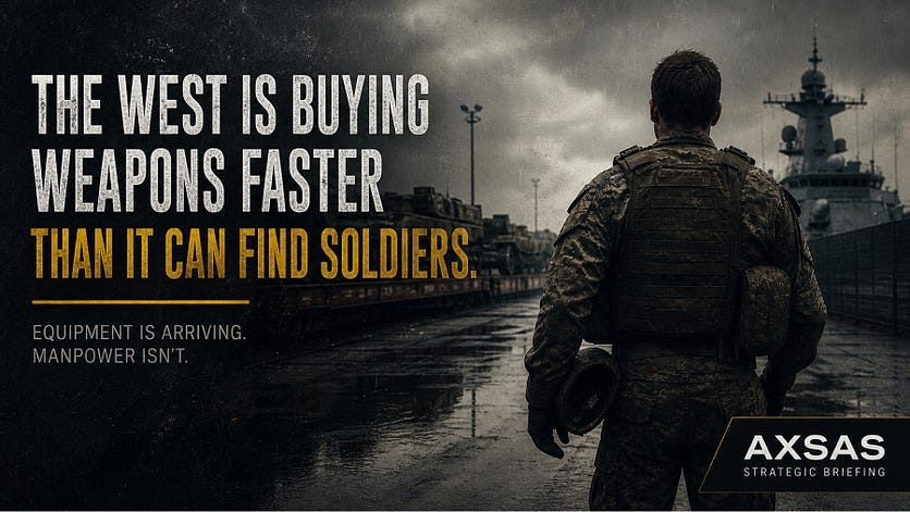The West Is Buying Weapons Faster Than It Can Find Soldiers
