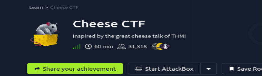 tryhackme: CheeseCTF حل لاب